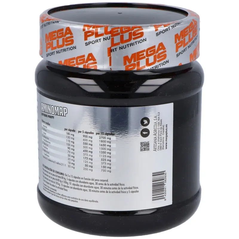 Mega plus aminomap extreme purity 200caps | Farmacia Barata