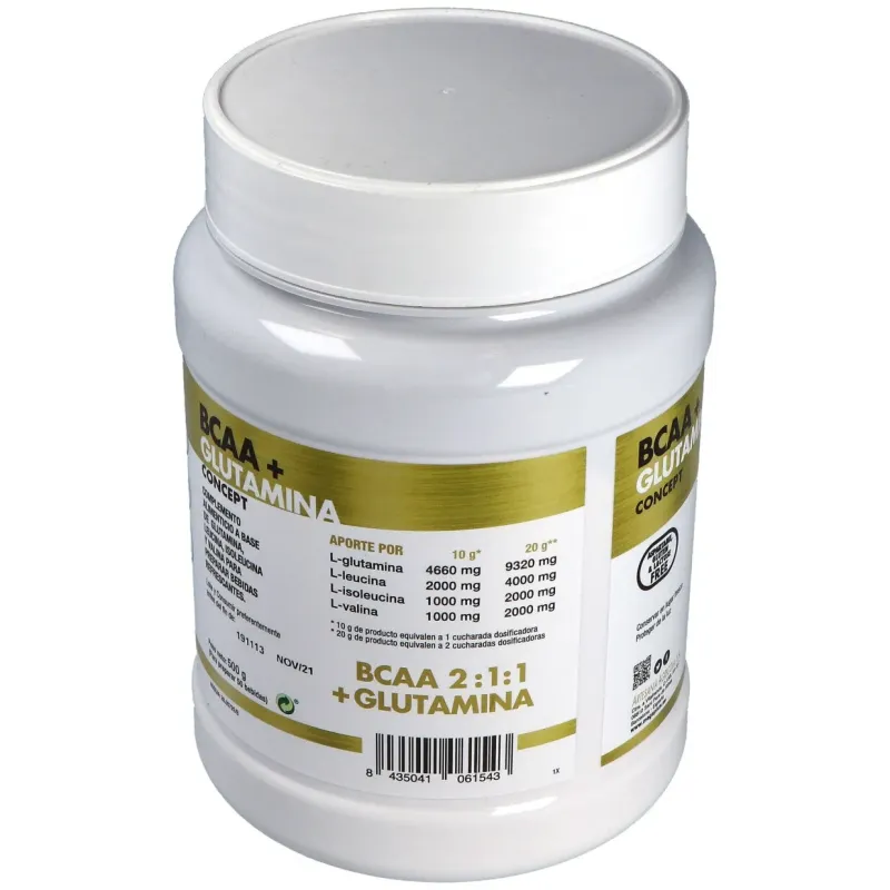 Mega plus bcaa+glutamina concept piña 500g | Farmacia Barata