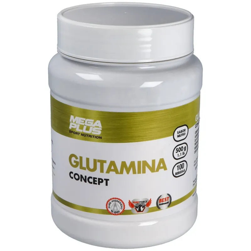 Glutamina concept 500gr. | Farmacia Barata