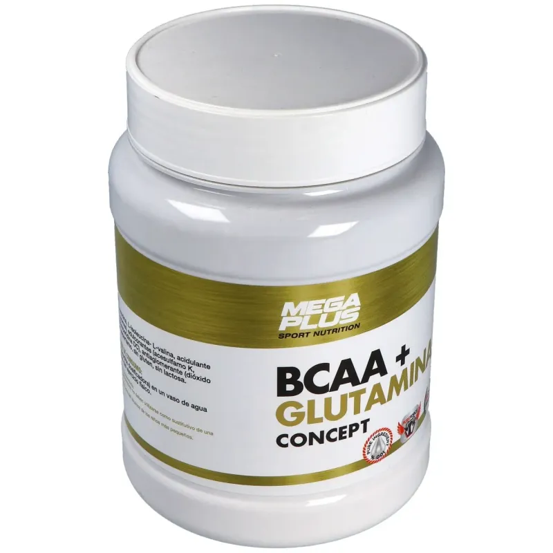 Mega plus bcaa+glutamina concept piña 500g | Farmacia Barata