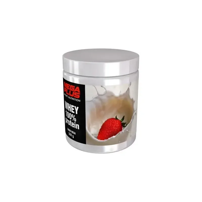 Mega plus whey 100% prot fresa 500g | Farmacia Barata Mega plus whey 100% prot fresa 500g | Farmacia Barata
