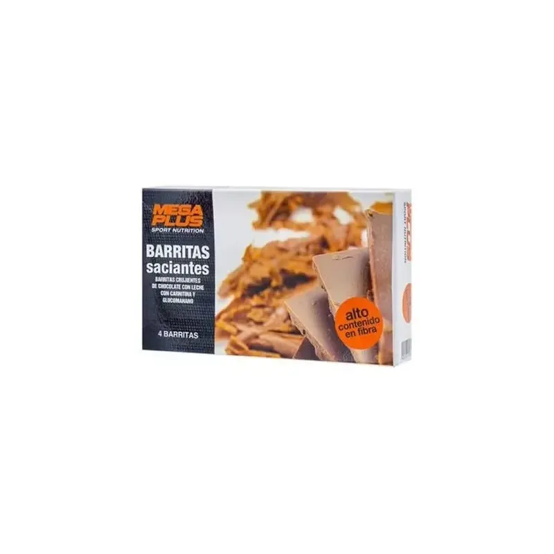 Mega plus barritas saciantes 4uds | Farmacia Barata