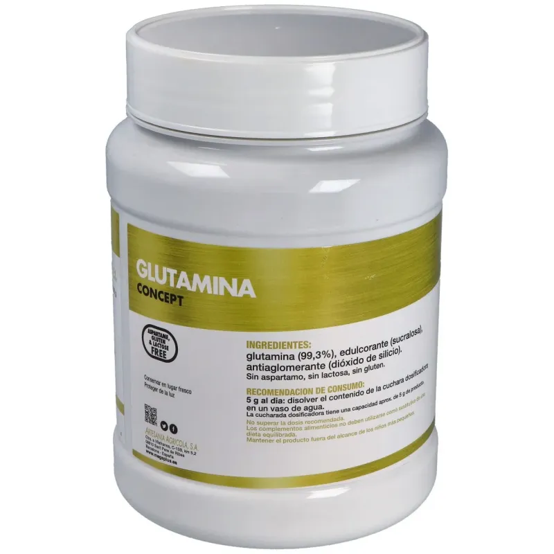 Glutamina concept 500gr. | Farmacia Barata