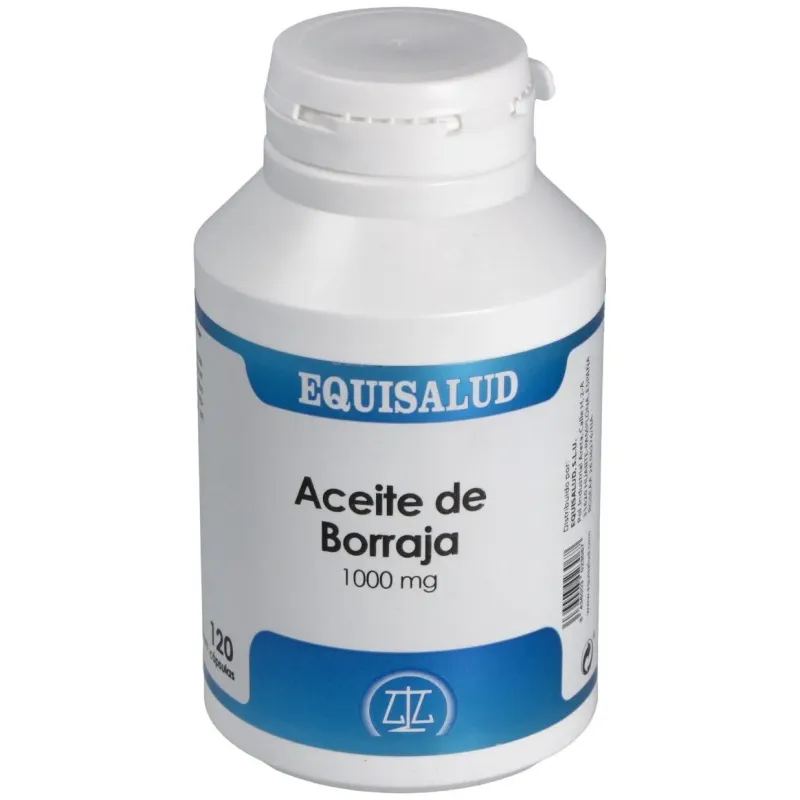 Equisalud aceite de borraja orgánico 1000mg 120cáps | Farmacia Barata