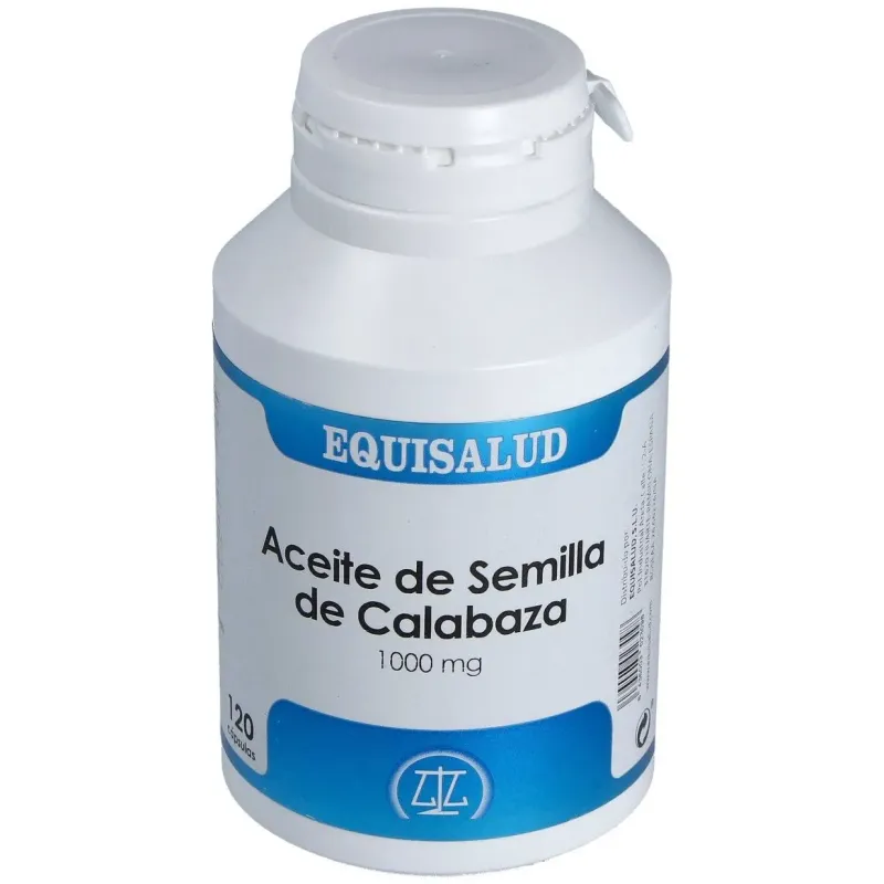 Equisalud aceite de semilla de calabaza 1000mg 120caps | Farmacia Barata