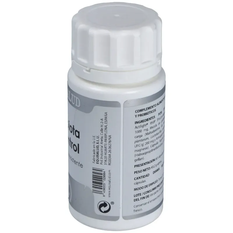 Equisalud microbiota kilocontrol 60caps | Farmacia Barata