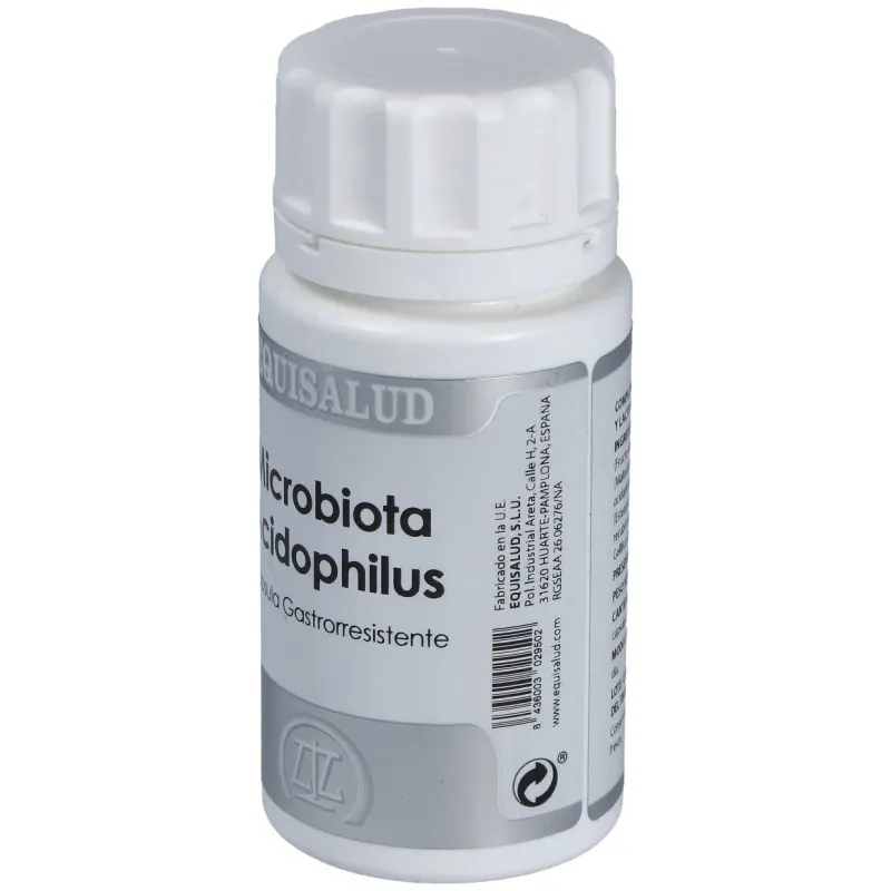 Equisalud microbiota acidophilus 60caps | Farmacia Barata