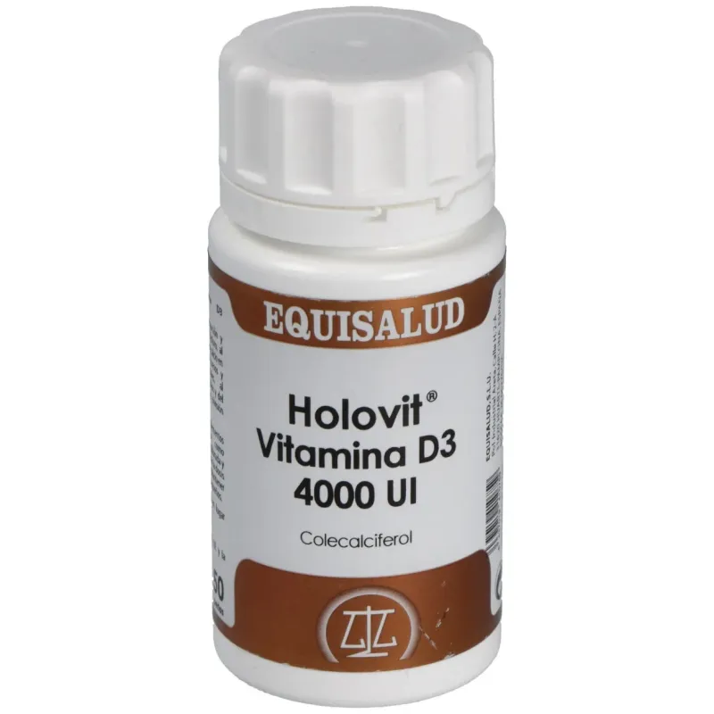 Holovit vitamina d3 4000ui colecalciferol 50caps | Farmacia Barata