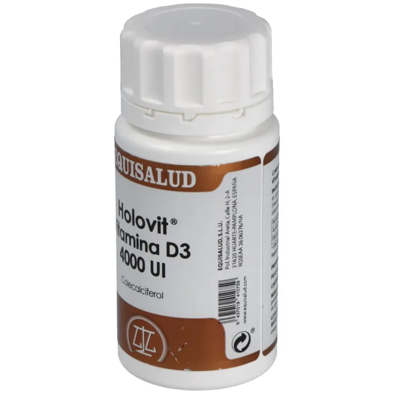 Holovit vitamina d3 4000ui colecalciferol 50caps | Farmacia Barata