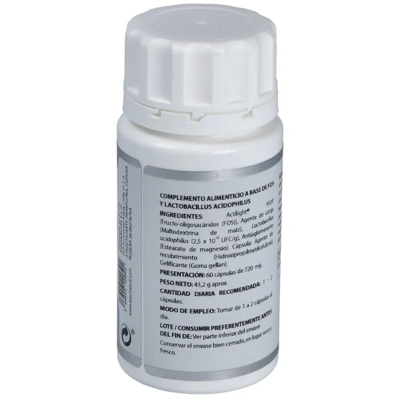Equisalud microbiota acidophilus 60caps | Farmacia Barata