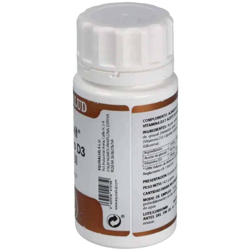Holovit vitamina d3 4000ui colecalciferol 50caps | Farmacia Barata