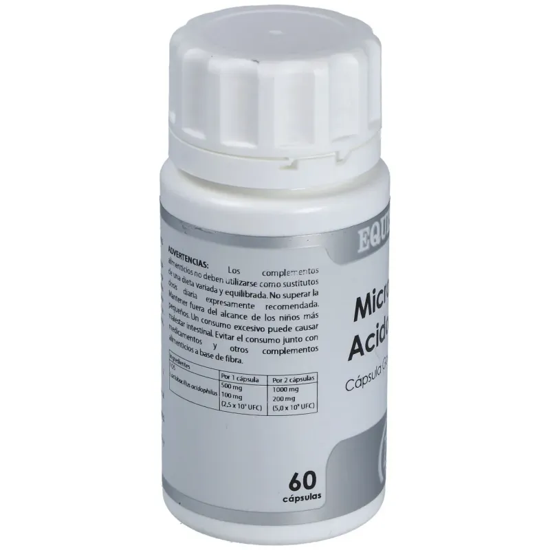 Equisalud microbiota acidophilus 60caps | Farmacia Barata