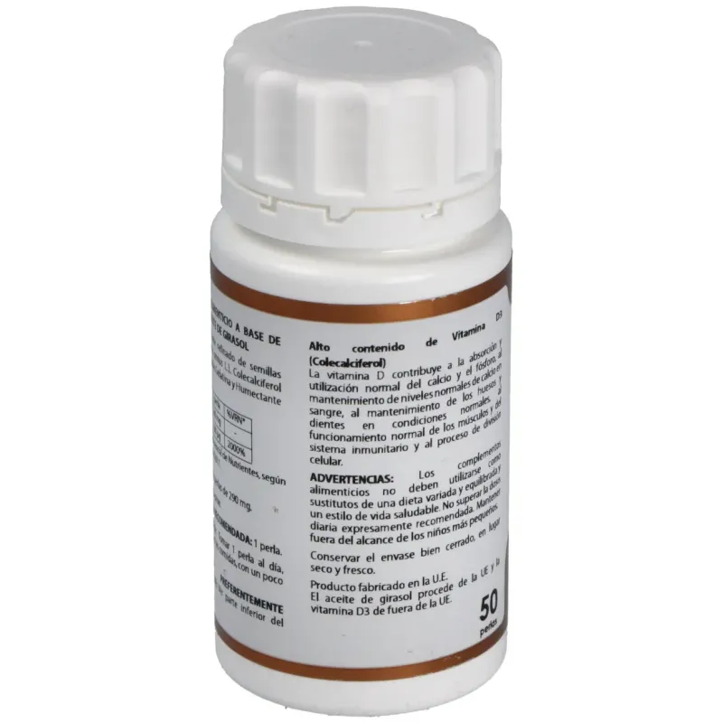 Holovit vitamina d3 4000ui colecalciferol 50caps | Farmacia Barata
