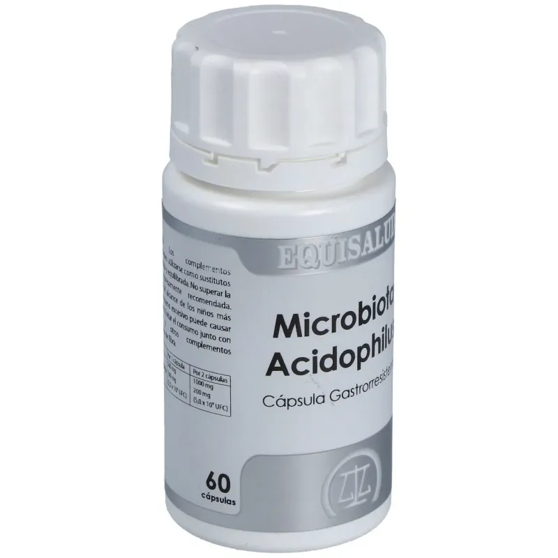 Equisalud microbiota acidophilus 60caps | Farmacia Barata