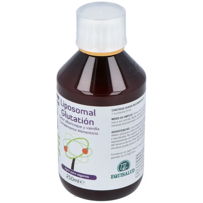 Equisalud lipolife liposomal glutatión albaricoque y vainilla 250ml | Farmacia Barata Equisalud lipolife liposomal glutatión albaricoque y vainilla 250ml | Farmacia Barata