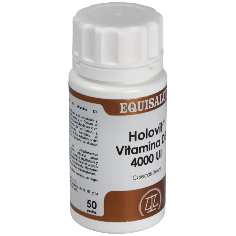 Holovit vitamina d3 4000ui colecalciferol 50caps | Farmacia Barata