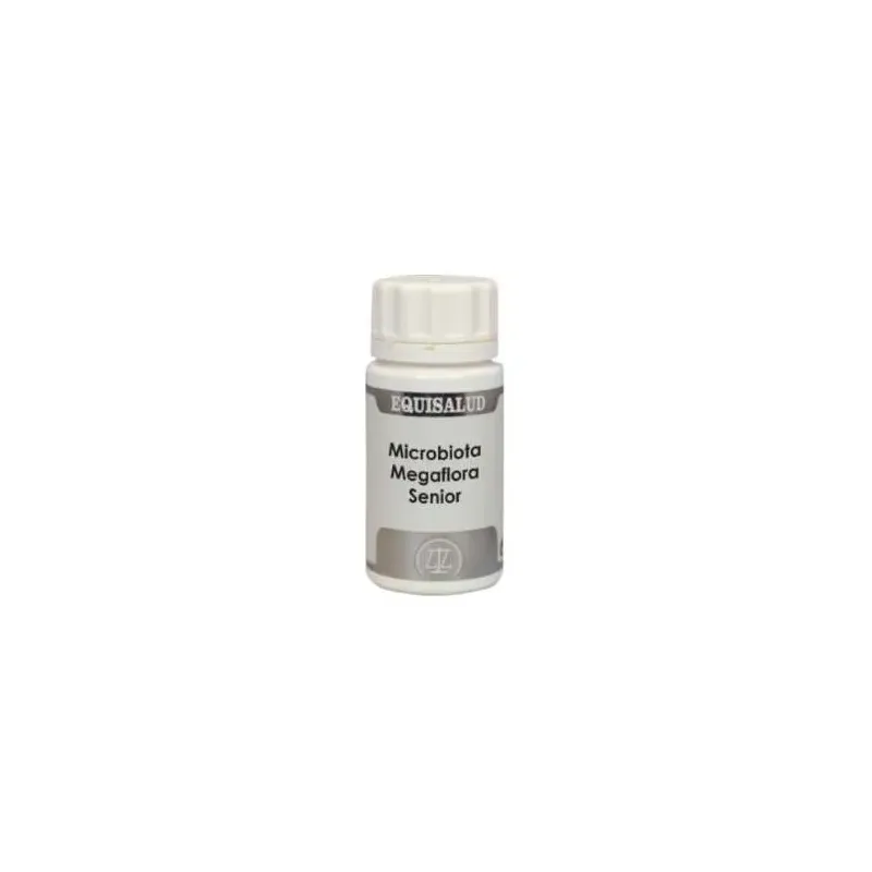 Equisalud microbiota megaflora senior 60caps | Farmacia Barata