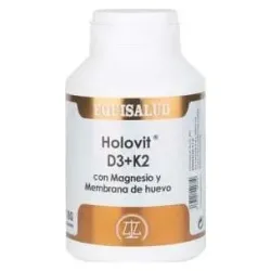 Holovit d3+k2 con magnesio y membrana de huevo 180caps