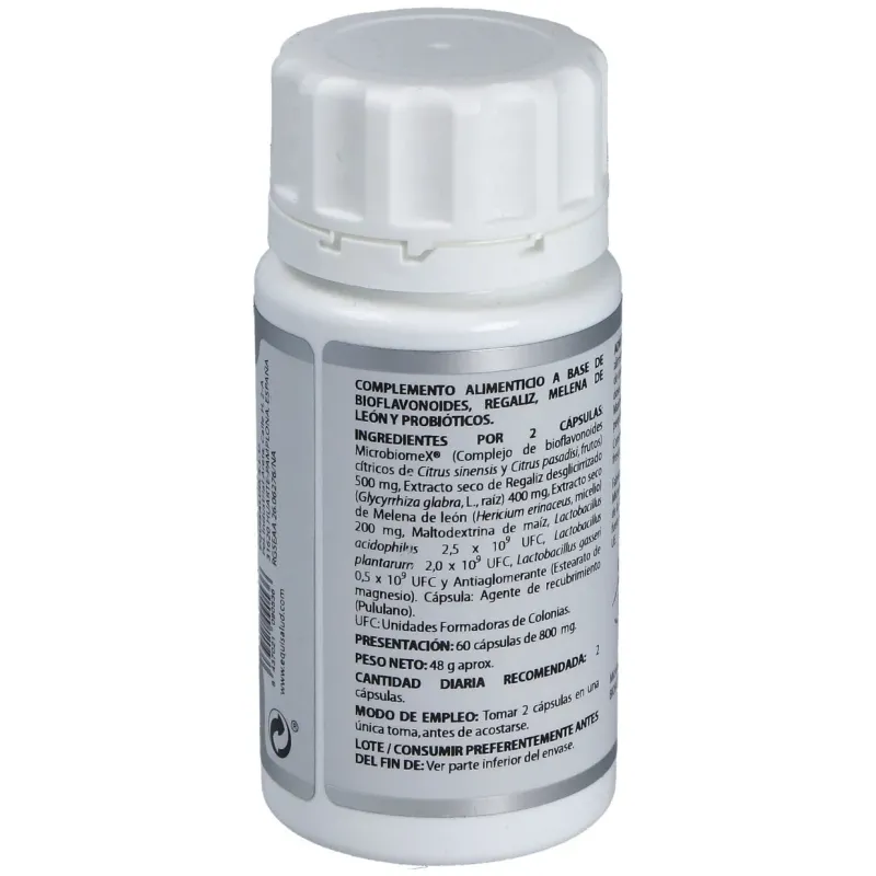 Equisalud microbiota inflamadig 60caps | Farmacia Barata