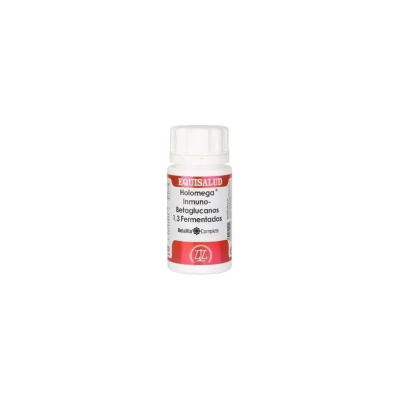 Holomega inmuno-betaglucanos 1_3 fermentados 50caps | Farmacia Barata