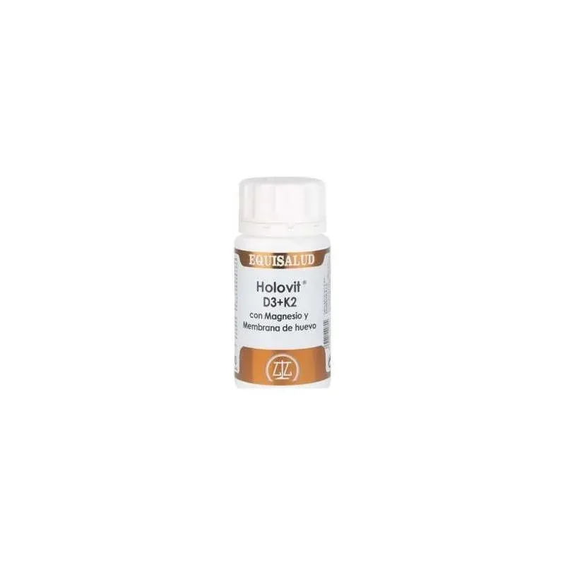 Holovit d3+k2 con magnesio y membrana de huevo 50caps | Farmacia Barata Holovit d3+k2 con magnesio y membrana de huevo 50caps | Farmacia Barata