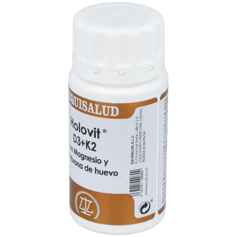 Holovit d3+k2 con magnesio y membrana de huevo 50caps | Farmacia Barata Holovit d3+k2 con magnesio y membrana de huevo 50caps | Farmacia Barata