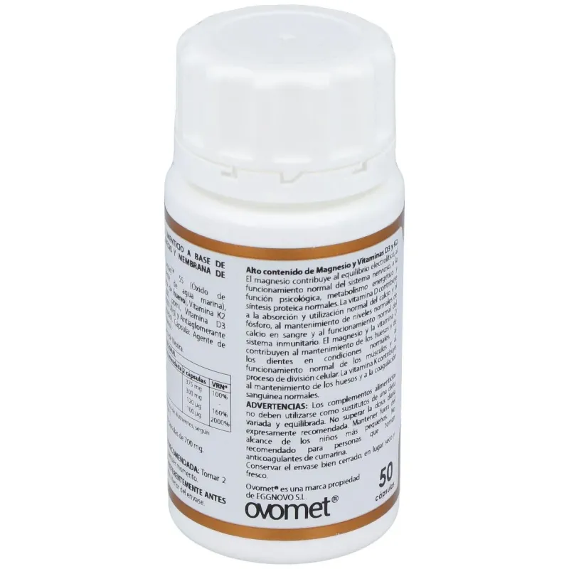 Holovit d3+k2 con magnesio y membrana de huevo 50caps | Farmacia Barata Holovit d3+k2 con magnesio y membrana de huevo 50caps | Farmacia Barata
