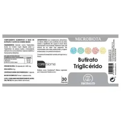Equisalud microbiota butirato triglicérido 30caps | Farmacia Barata