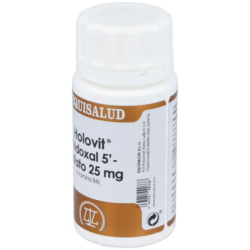 Holovit piridoxal-5-fosfato 25mg vit. b6 50cap | Farmacia Barata