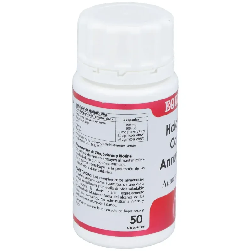 Equisalud holomega cabello annurca plus 50caps | Farmacia Barata