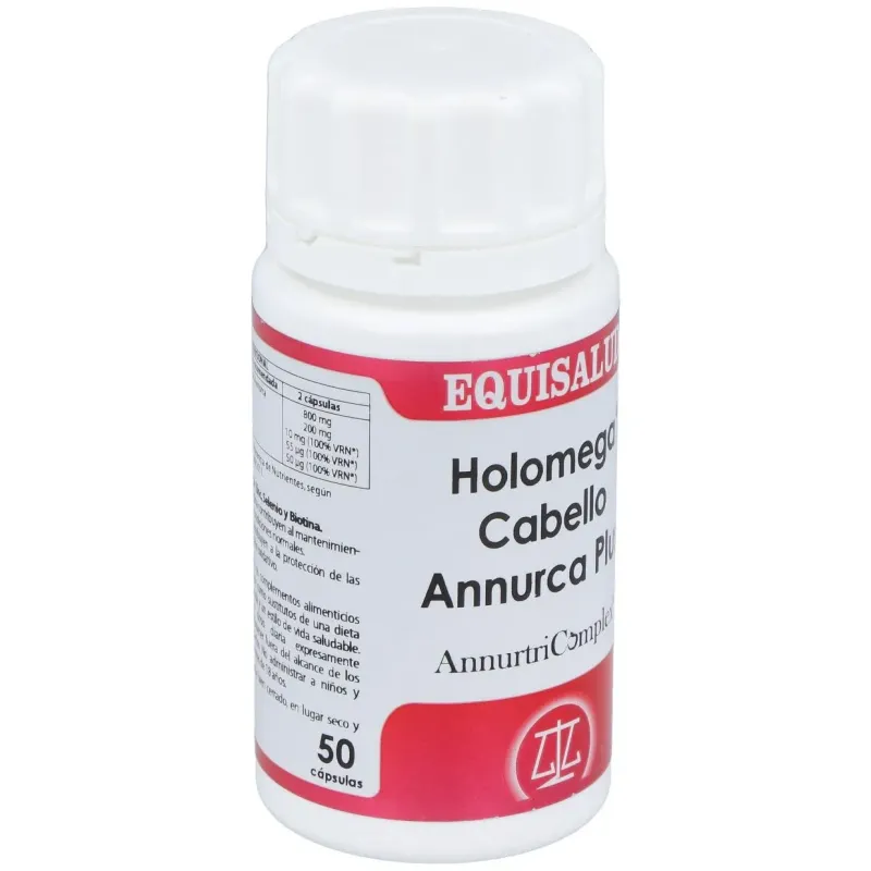 Equisalud holomega cabello annurca plus 50caps | Farmacia Barata
