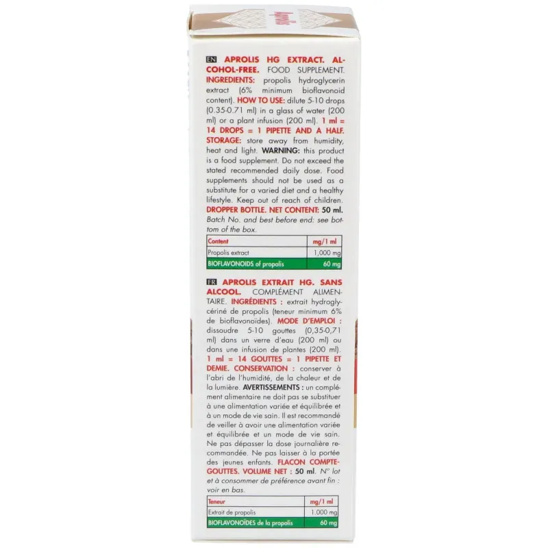 Intersa aprolis extracto sin alcohol hg 50ml | Farmacia Barata