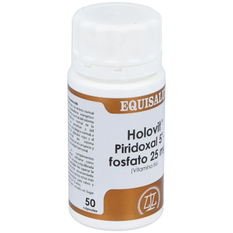 Holovit piridoxal-5-fosfato 25mg vit. b6 50cap | Farmacia Barata