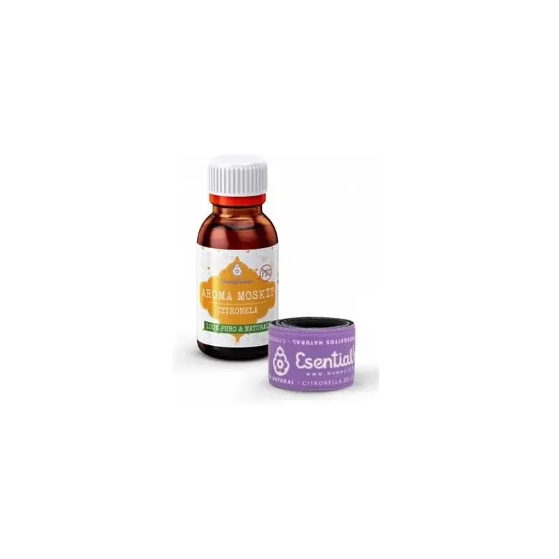 Esential aroms citronela aceite esencial 15ml + brazalete | Farmacia Barata Esential aroms citronela aceite esencial 15ml + brazalete | Farmacia Barata