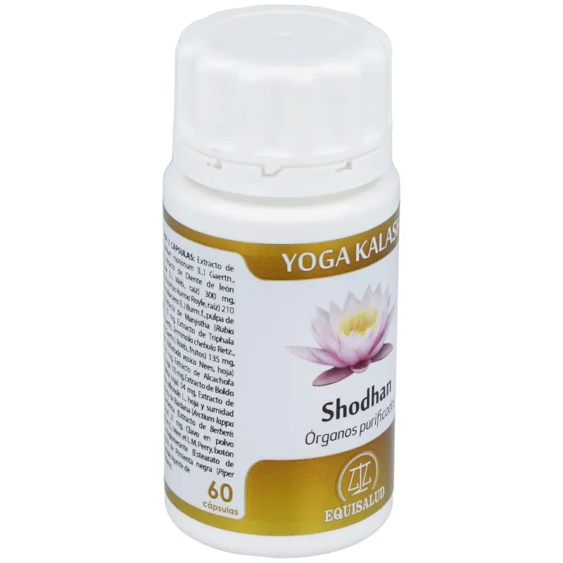 Yoga kalash shodhan organos purificados 6cap. | Farmacia Barata