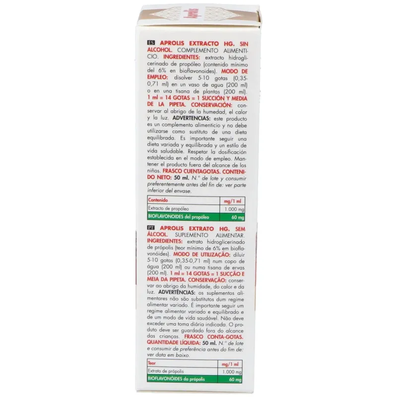 Intersa aprolis extracto sin alcohol hg 50ml | Farmacia Barata