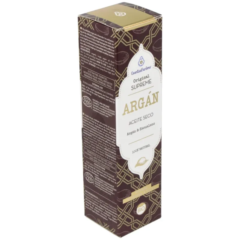 Esential aroms aceite seco argan bio 100ml | Farmacia Barata