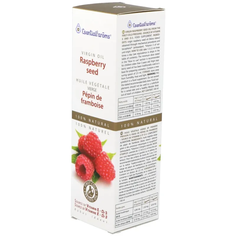 Esential aroms aceite frambuesa antiedad 100ml | Farmacia Barata