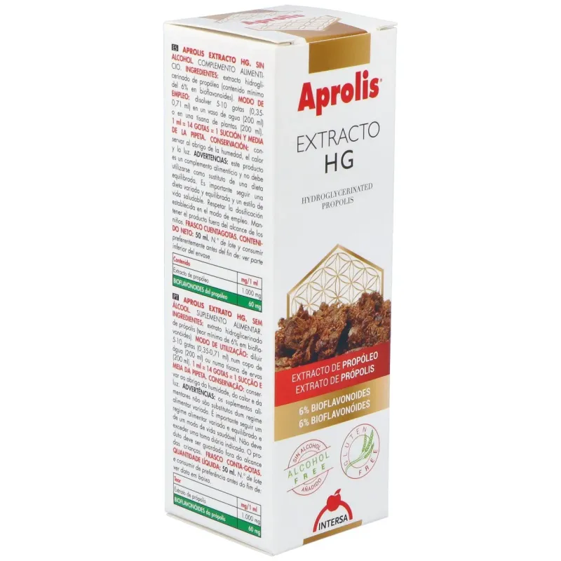 Intersa aprolis extracto sin alcohol hg 50ml | Farmacia Barata