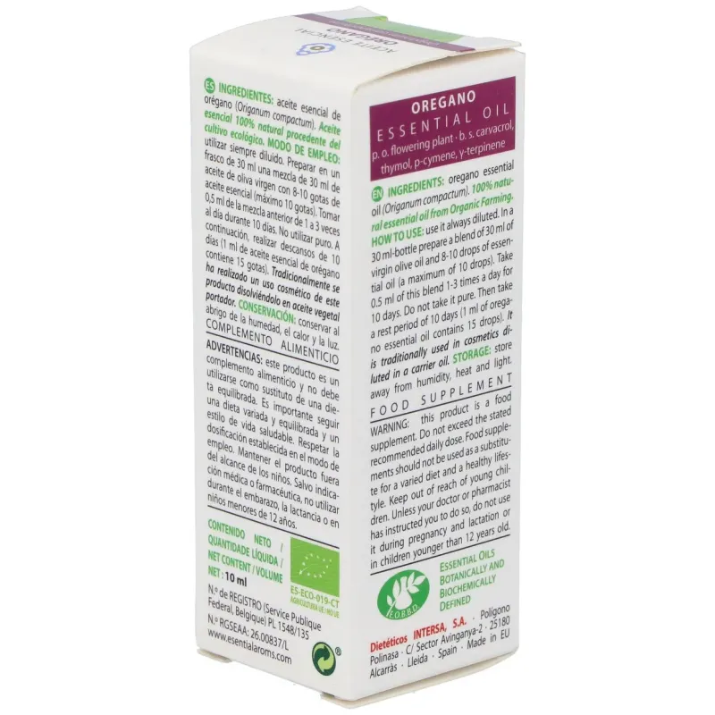 Esential'aroms aceite esencial orégano bio 10 ml | Farmacia Barata