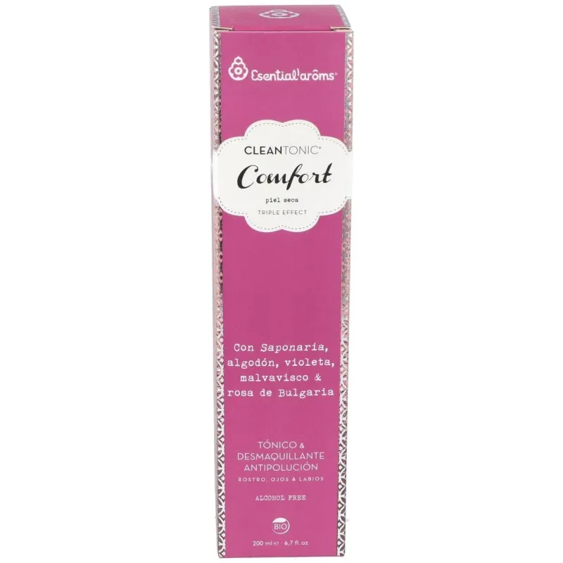 Esential'arôms desmaquillante cleantonic comfort piel seca 200ml | Farmacia Barata