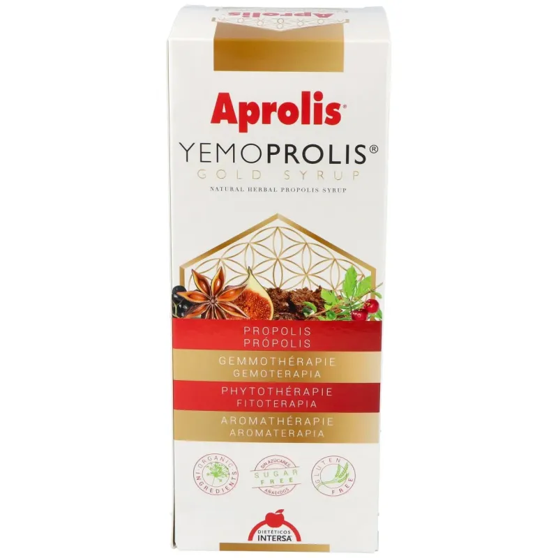 Intersa aprolis yemoprolis gold syrup 500ml | Farmacia Barata