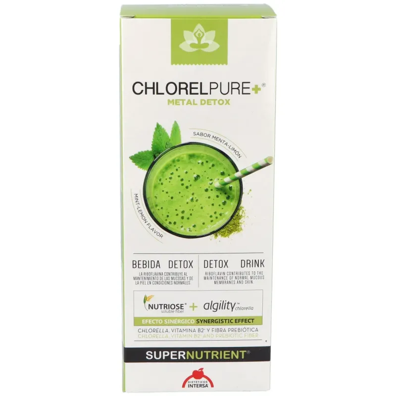 Chlorelpure metal detox 500 ml intersa | Farmacia Barata