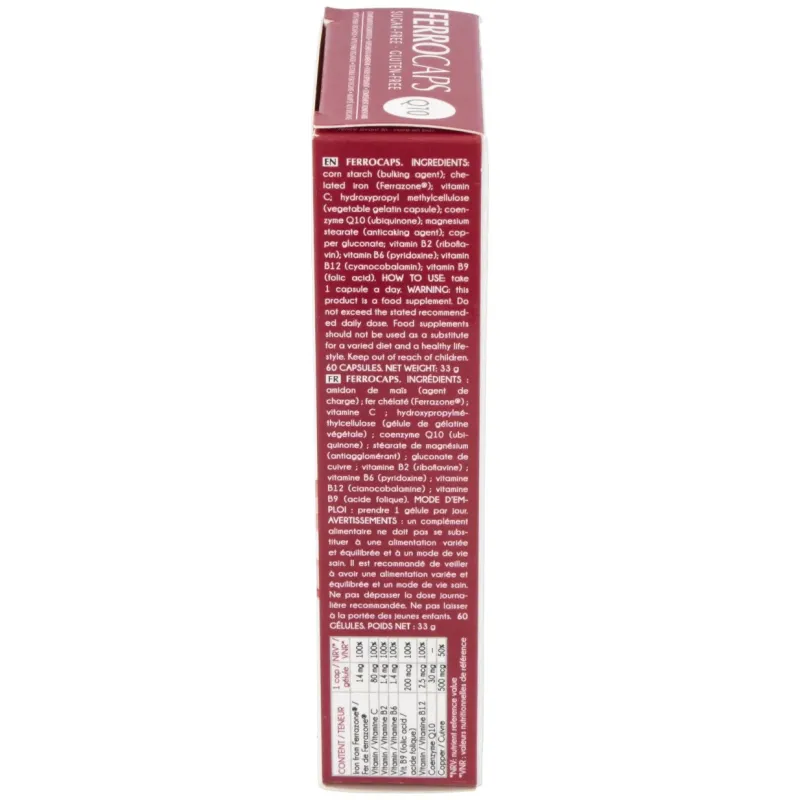 Intersa ferrocaps q10 60 capsulas | Farmacia Barata