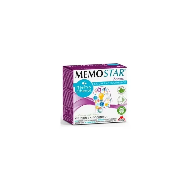 Intersa memostar focus 30 sobres | Farmacia Barata