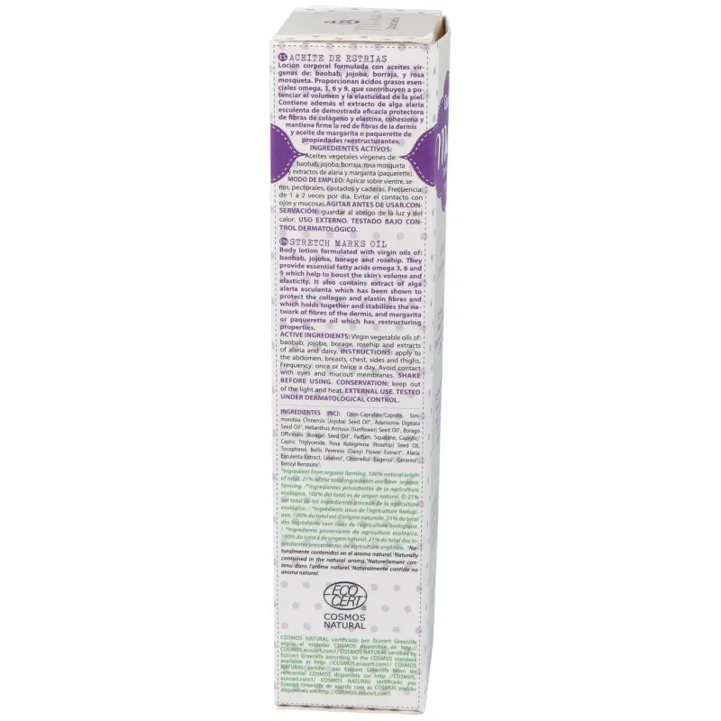 Aceite estrias mama 100ml. | Farmacia Barata