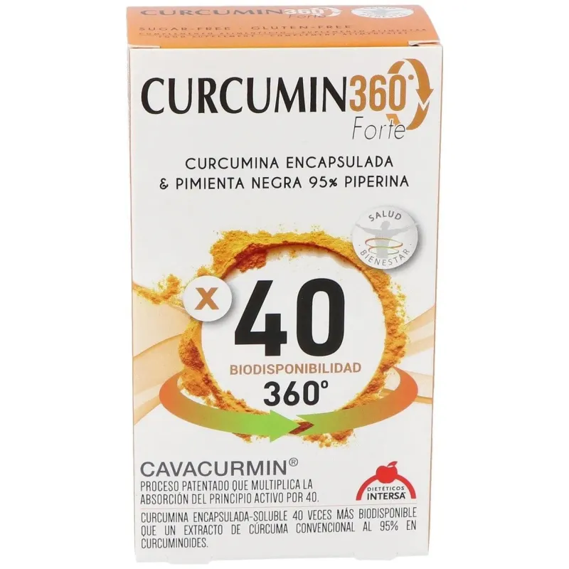 Intersa curcumin 360º forte 60 capsulas | Farmacia Barata Intersa curcumin 360º forte 60 capsulas | Farmacia Barata