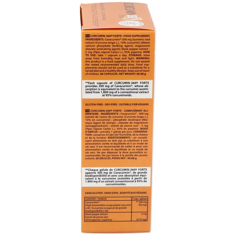 Intersa curcumin 360º forte 60 capsulas | Farmacia Barata Intersa curcumin 360º forte 60 capsulas | Farmacia Barata