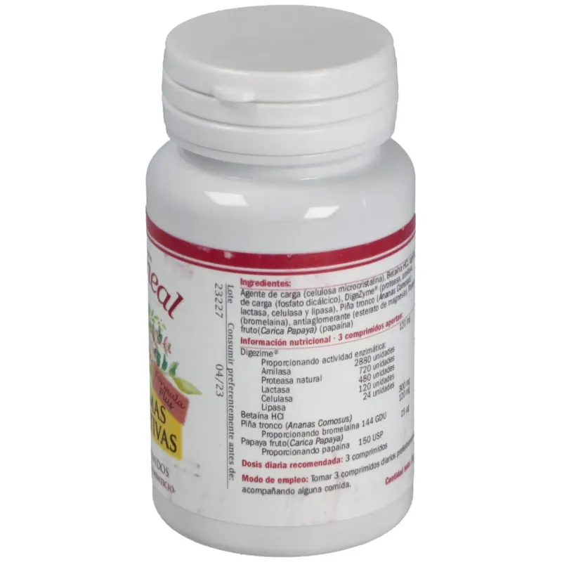 Vitameal enzimas digestivas plus 100caps | Farmacia Barata
