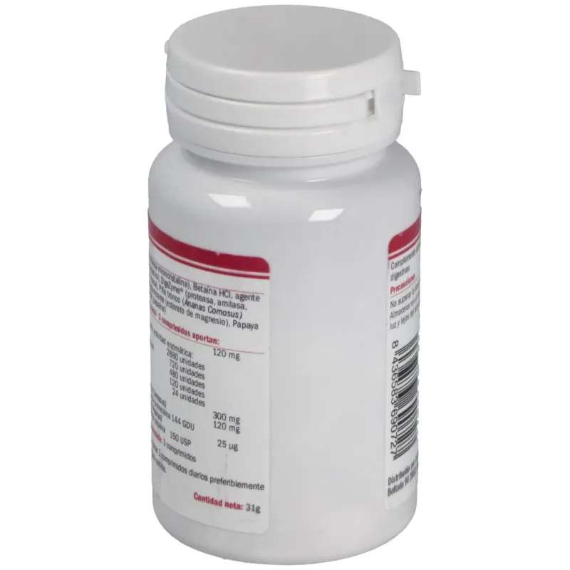 Vitameal enzimas digestivas plus 100caps | Farmacia Barata
